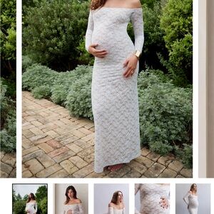 Brand new BUMPSUIT Off the Shoulder Lace Dress - maternity